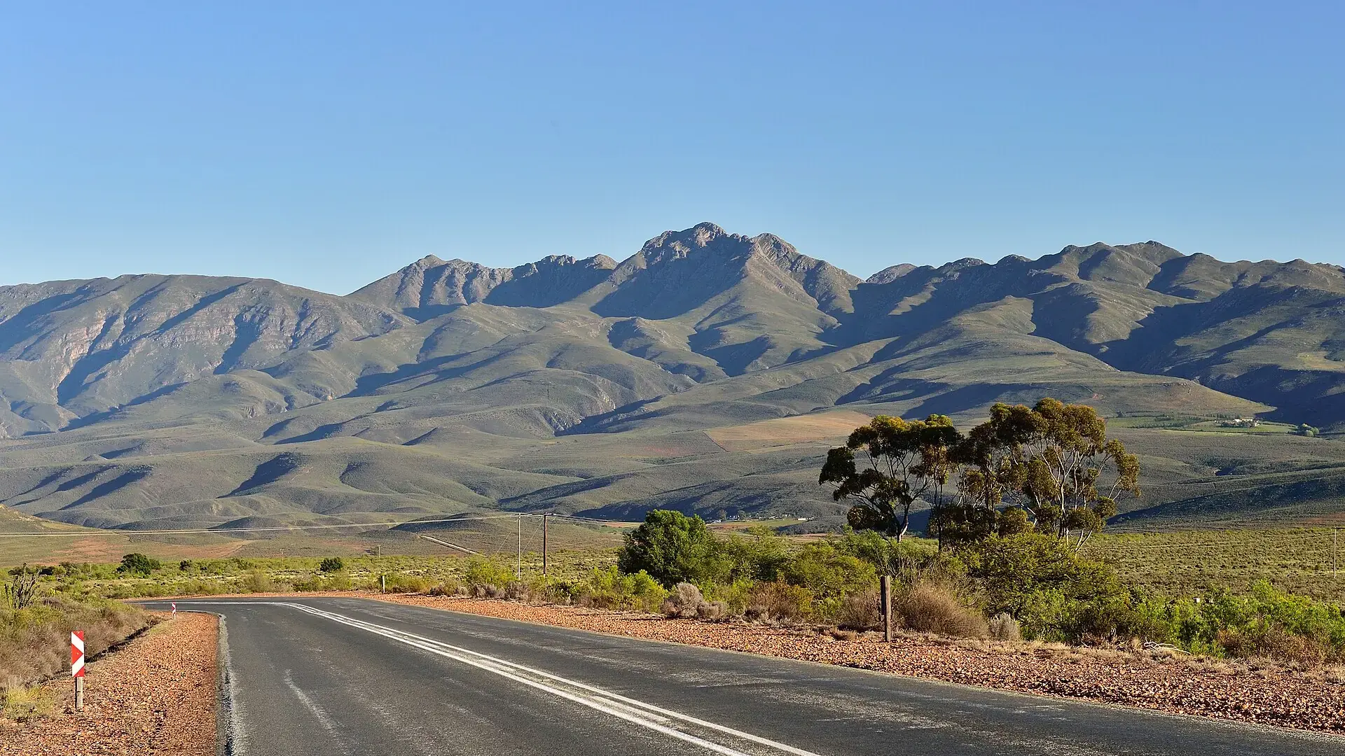 Vue de l'Eastern Cape en Afrique du Sud.